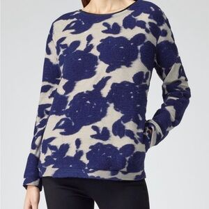 REISS Blue Rose Sweater Sz 0